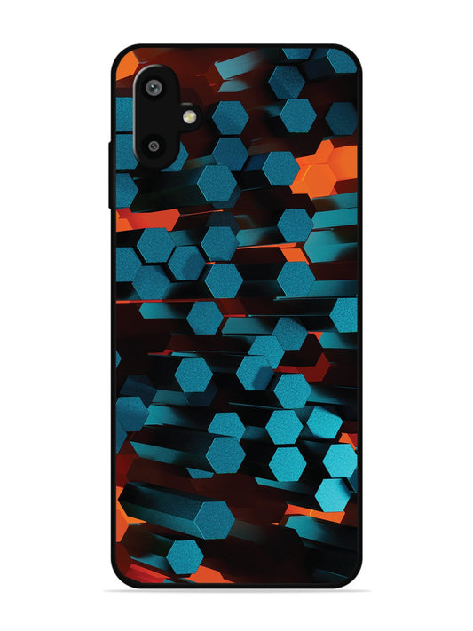 Samsung Galaxy F06 Hexagon 3D Abstract