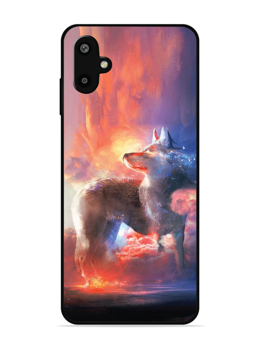 Samsung Galaxy F06 wolf-fantasy-animal