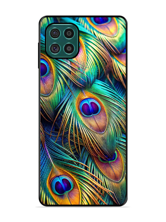 Samsung Galaxy F62 peacock feather