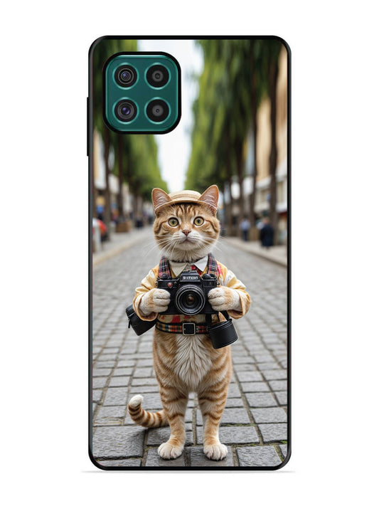 Samsung Galaxy F62 Cat as Cameraman