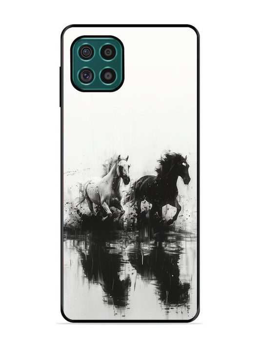 Samsung Galaxy F62 Black & White Horse