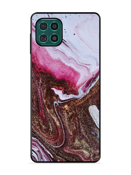 Samsung Galaxy F62 Elegant Rose & Gold Marble
