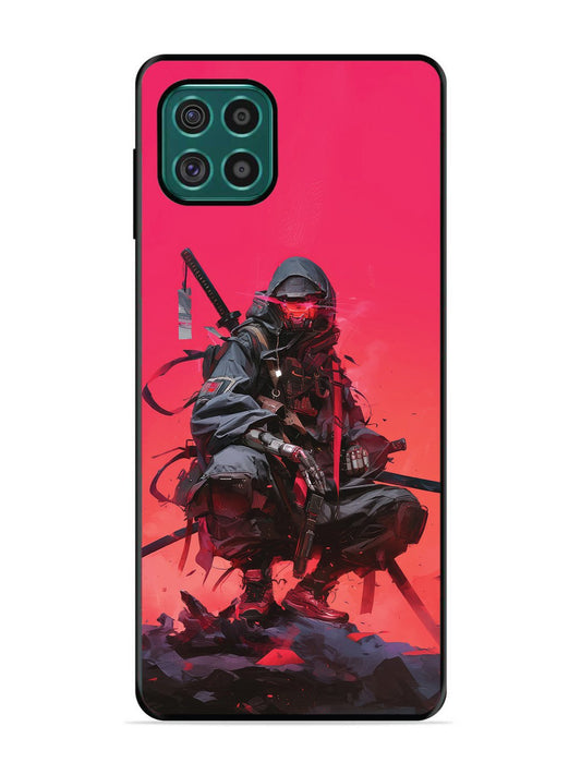 Samsung Galaxy F62 Cyberpunk Ninja Katana