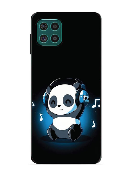 Samsung Galaxy F62 Panda Listening Music