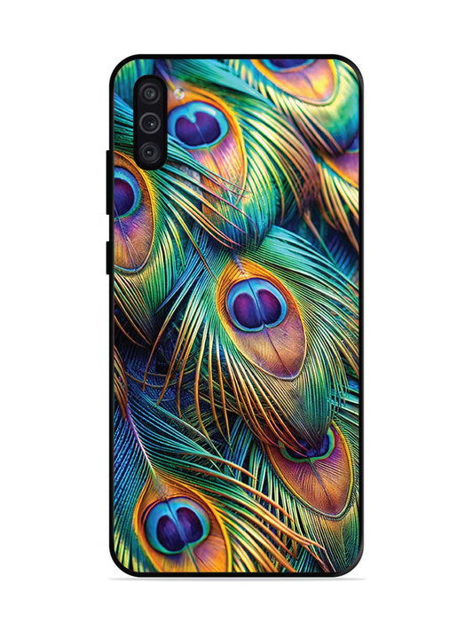Samsung Galaxy M11 peacock feather