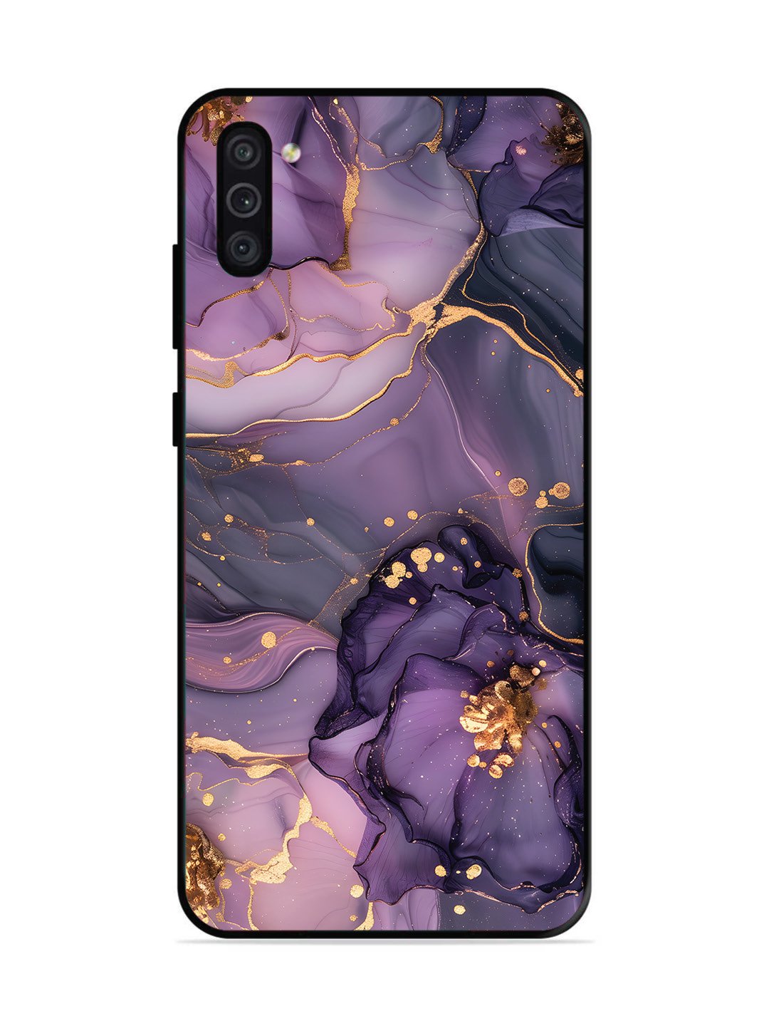 Samsung Galaxy M11 Royal Orchid Theme Marble