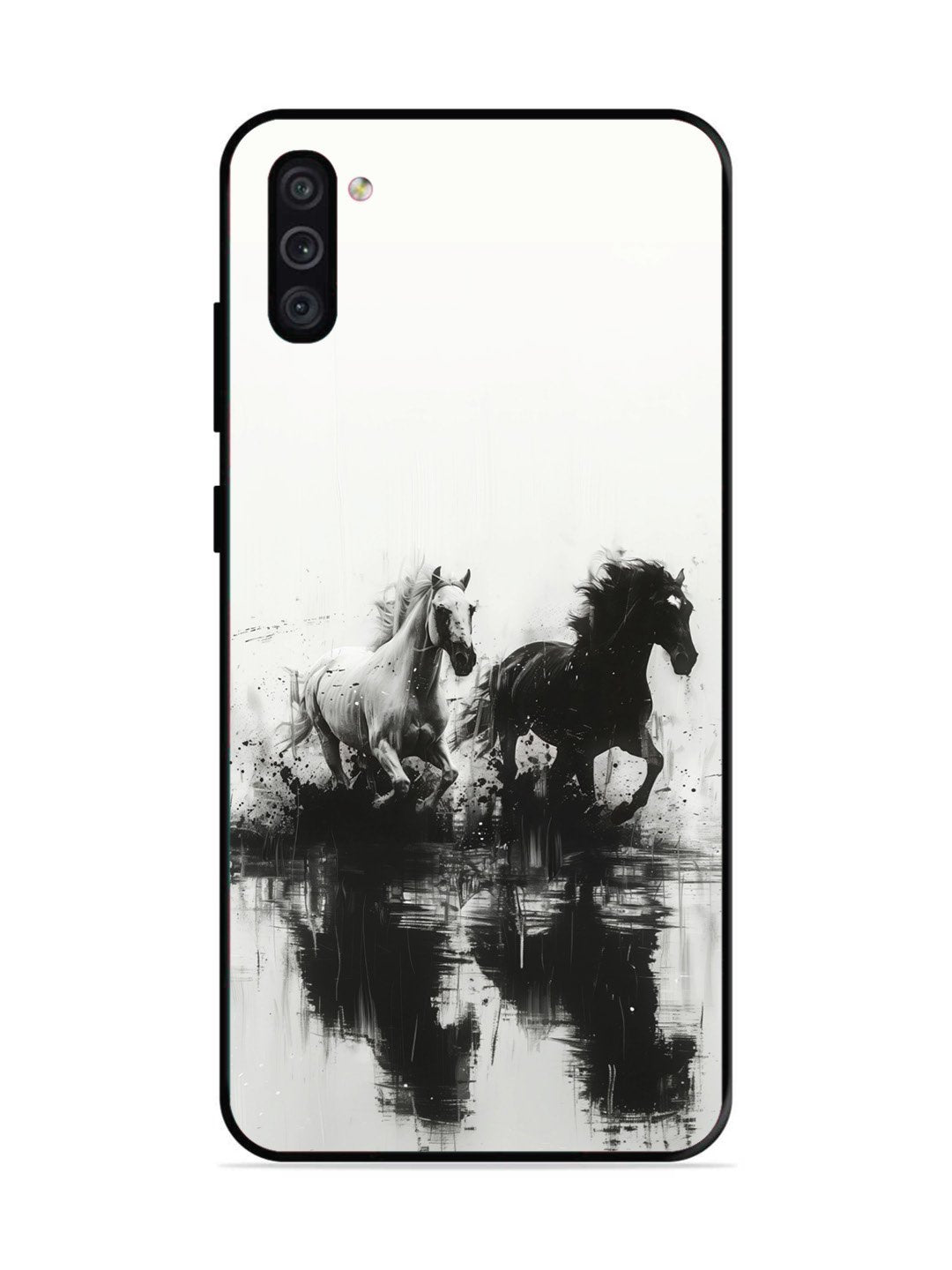 Samsung Galaxy M11 Black & White Horse