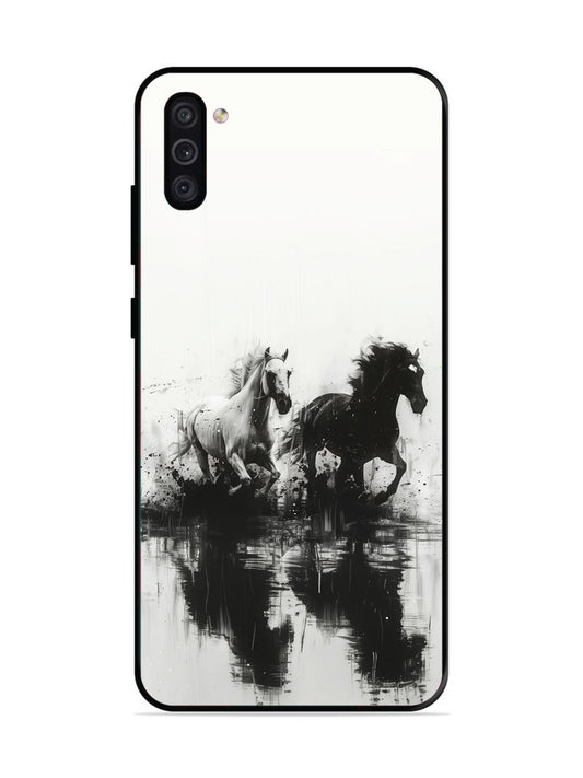 Samsung Galaxy M11 Black & White Horse