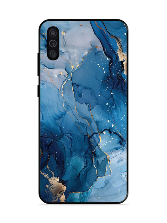 Samsung Galaxy M11 Oceanic Pattern with Golden Sprinkles
