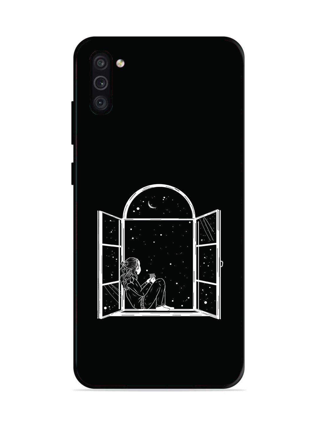 Samsung Galaxy M11 Little Girl on Window
