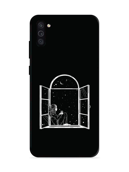 Samsung Galaxy M11 Little Girl on Window