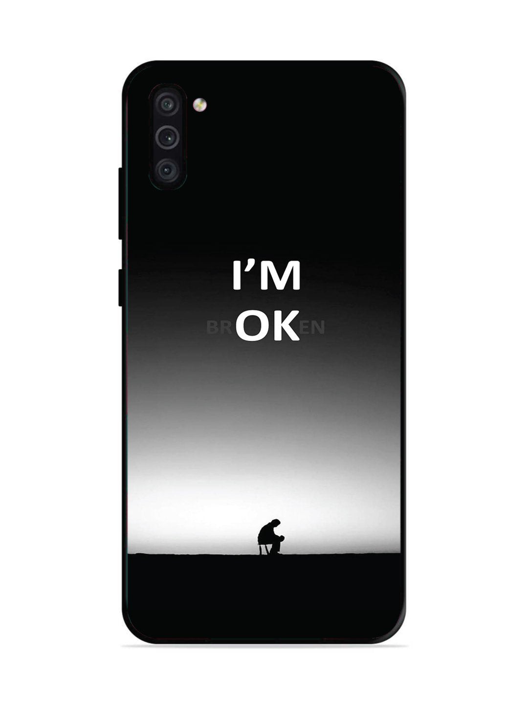 Samsung Galaxy M11 I'm Broken A man on Chair Alone