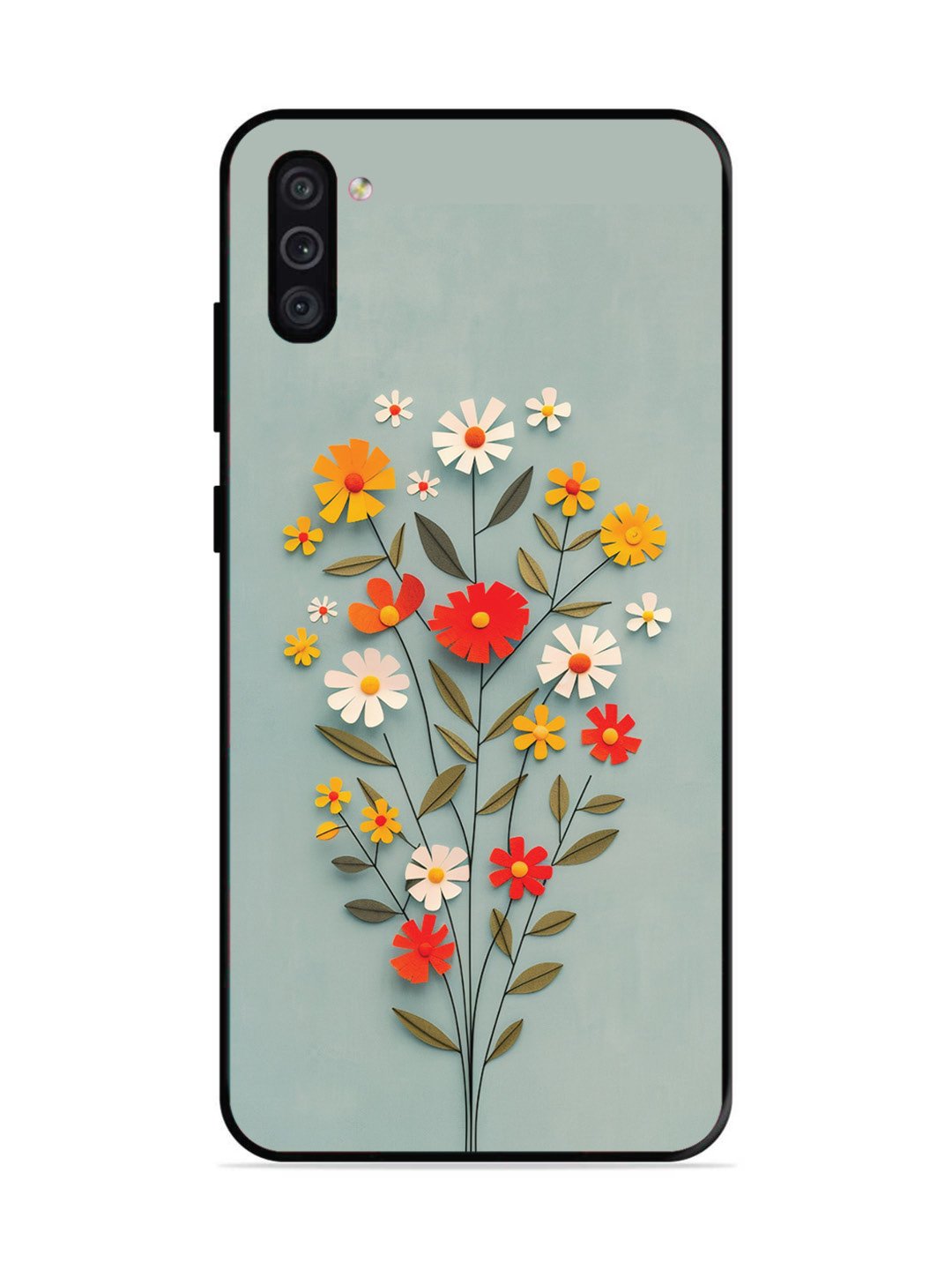 Samsung Galaxy M11 Paper Flowers