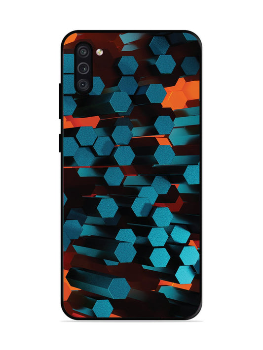 Samsung Galaxy M11 Hexagon 3D Abstract