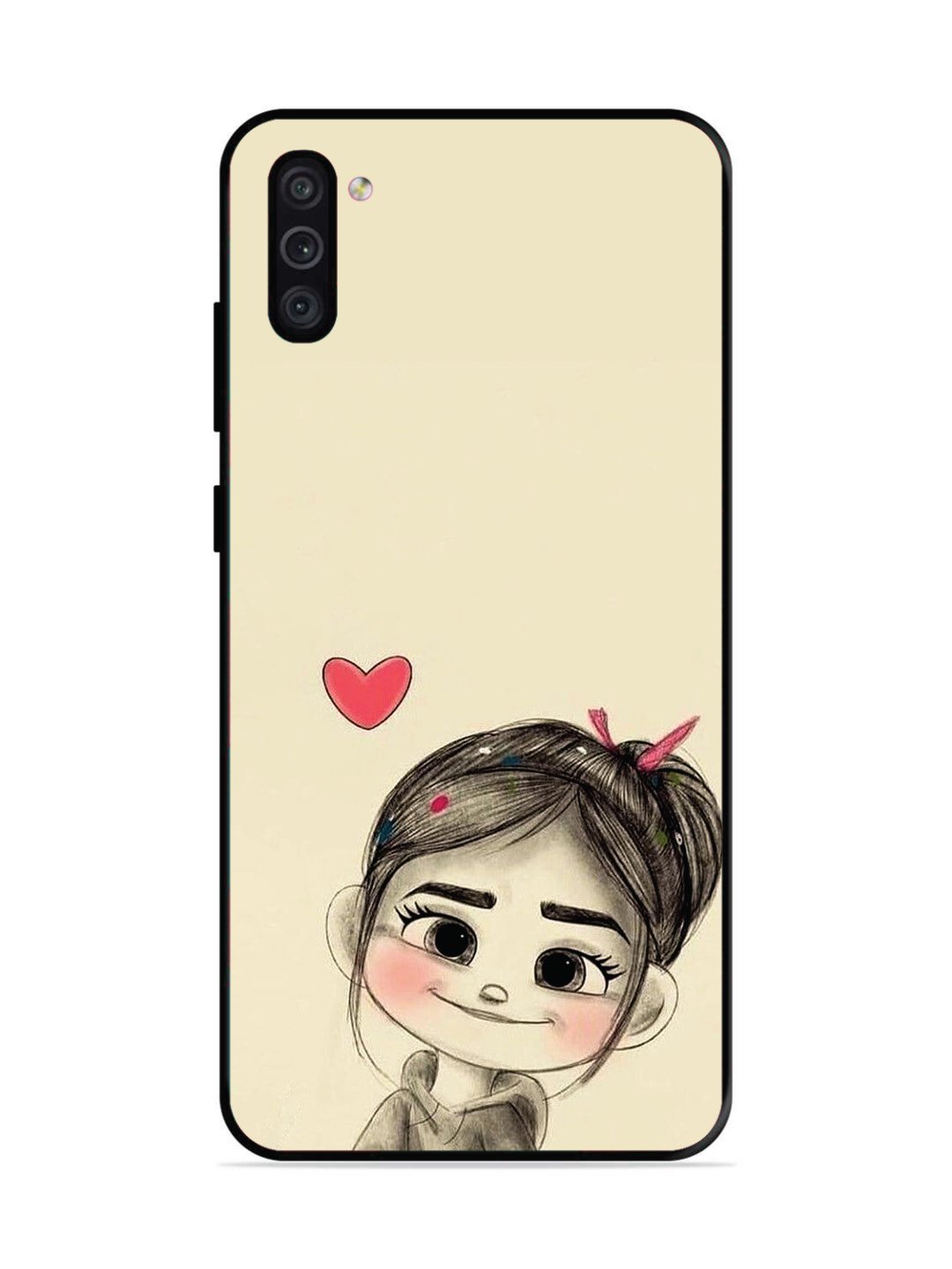 Samsung Galaxy M11 Cute Girl Looking at You