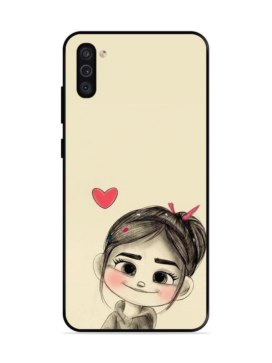 Samsung Galaxy M11 Cute Girl Looking at You