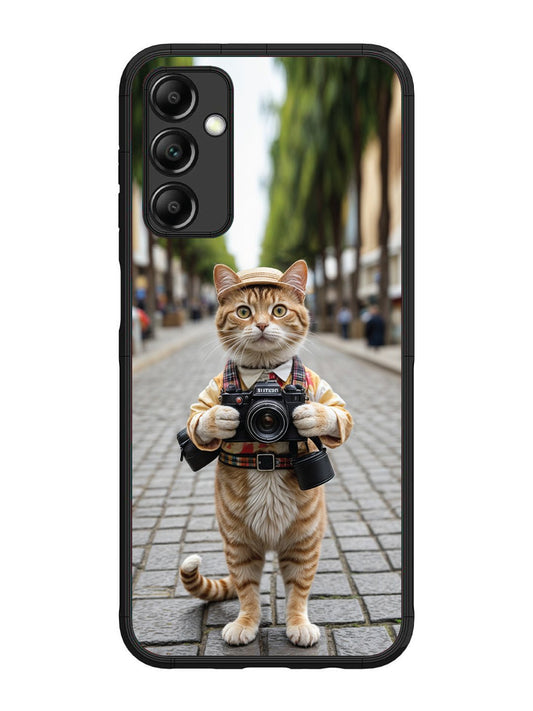 Samsung Galaxy M14 4G/5G Cat as Cameraman