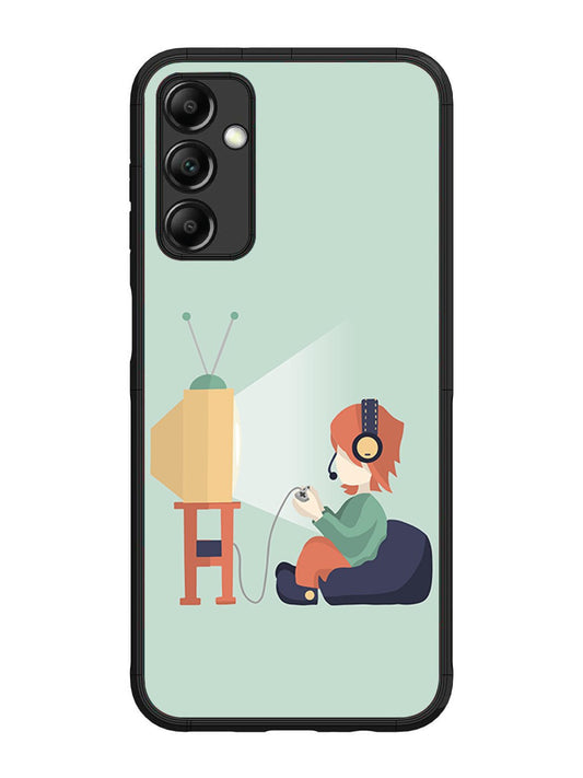 Samsung Galaxy M14 4G/5G Kid Playing Game