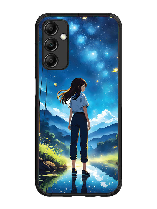 Samsung Galaxy M14 4G/5G Girl In Beautiful Forest