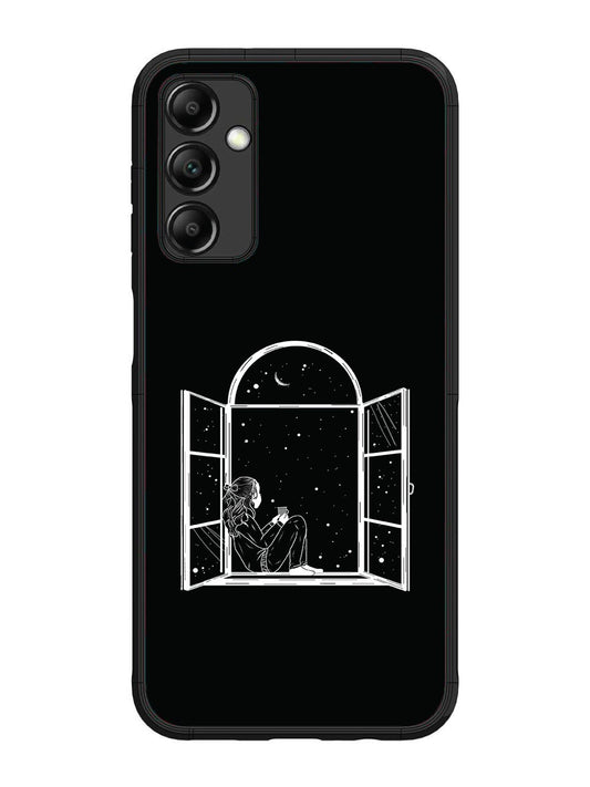 Samsung Galaxy M14 4G/5G Little Girl on Window