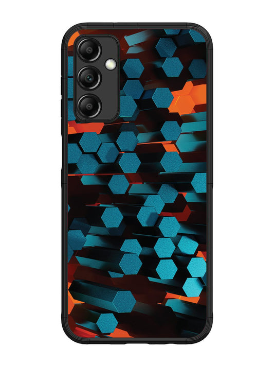 Samsung Galaxy M14 4G/5G Hexagon 3D Abstract
