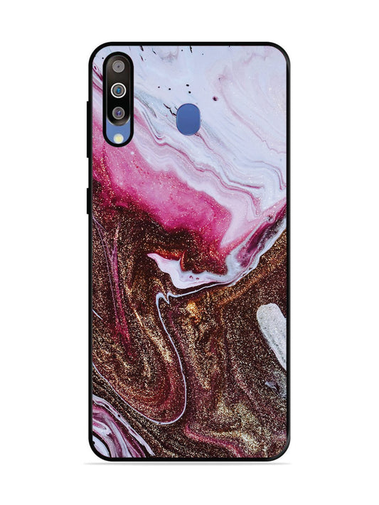 Samsung Galaxy M30 Elegant Rose & Gold Marble