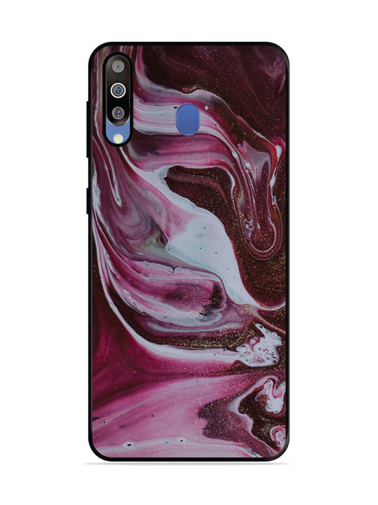 Samsung Galaxy M30 Pink And Golden Marble