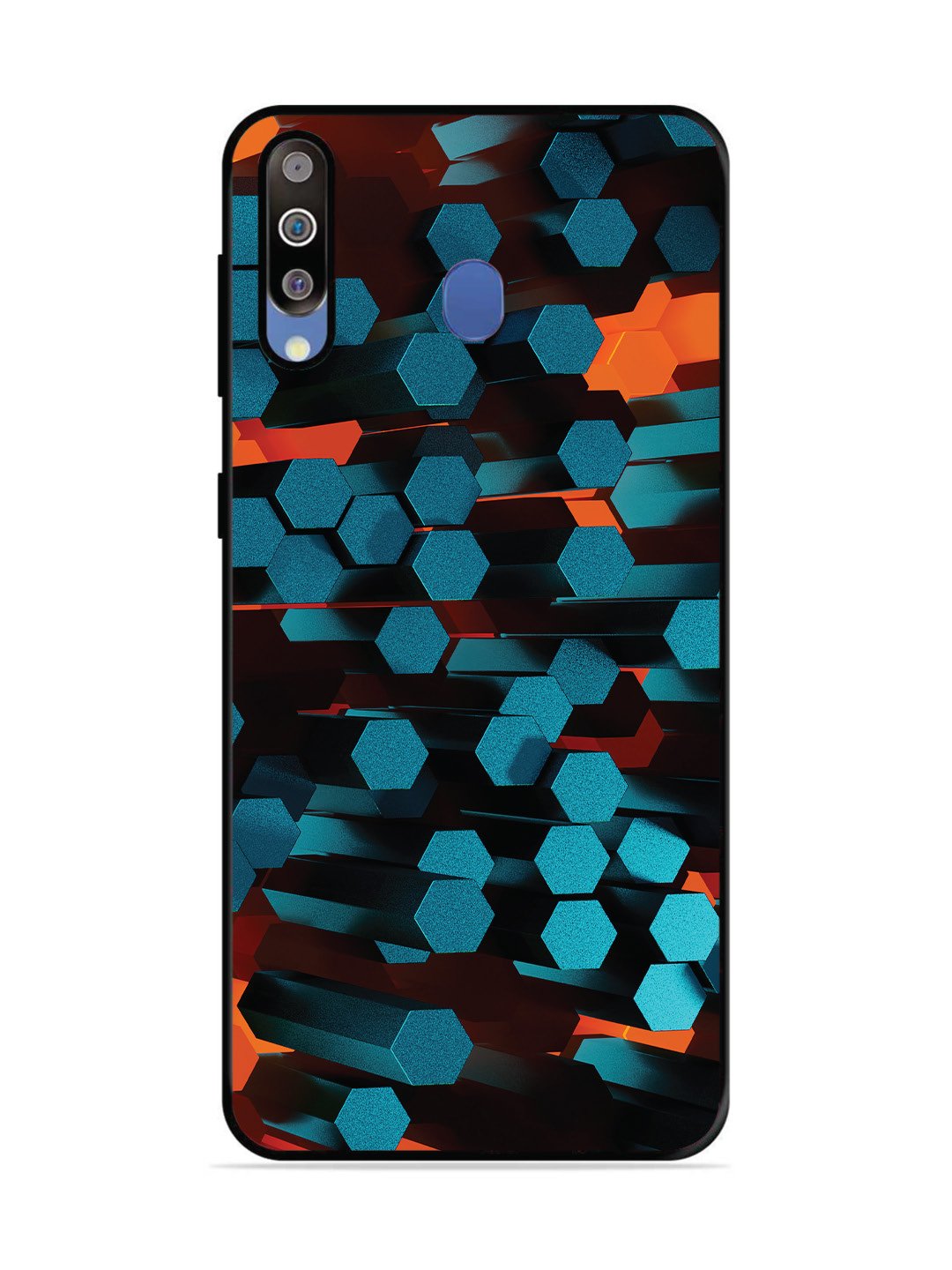 Samsung Galaxy M30 Hexagon 3D Abstract