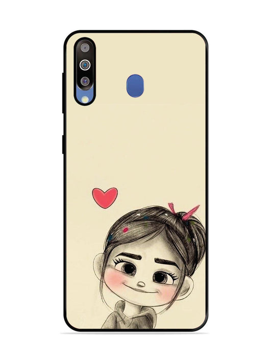 Samsung Galaxy M30 Cute Girl Looking at You