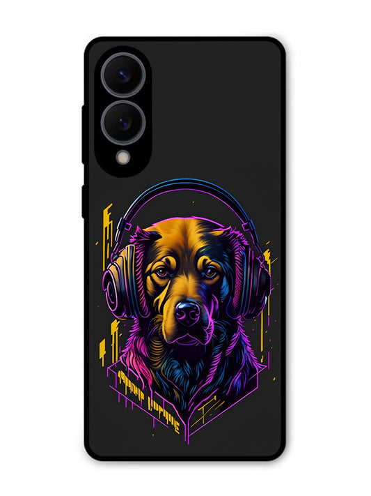 Samsung S25 Edge Music Lover Dog