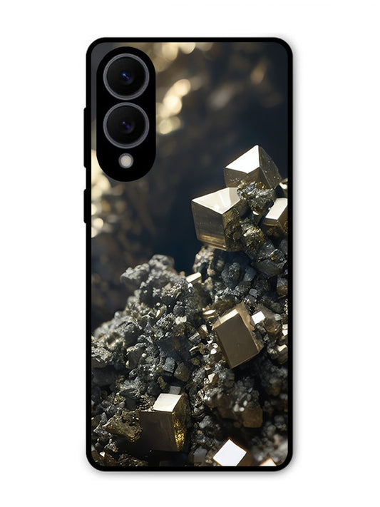 Samsung S25 Edge Gold Crystals