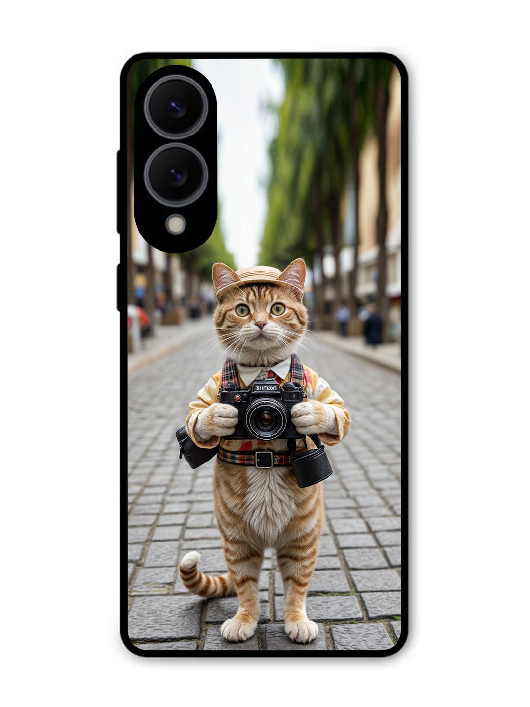 Samsung S25 Edge Cat as Cameraman