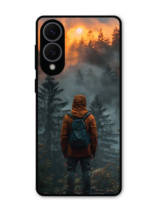 Samsung S25 Edge Alone in Forest