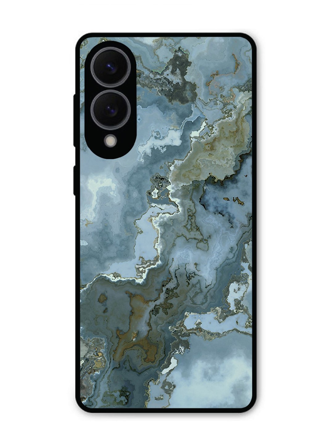 Samsung S25 Edge Celestial Blue Marble 2nd Pattern