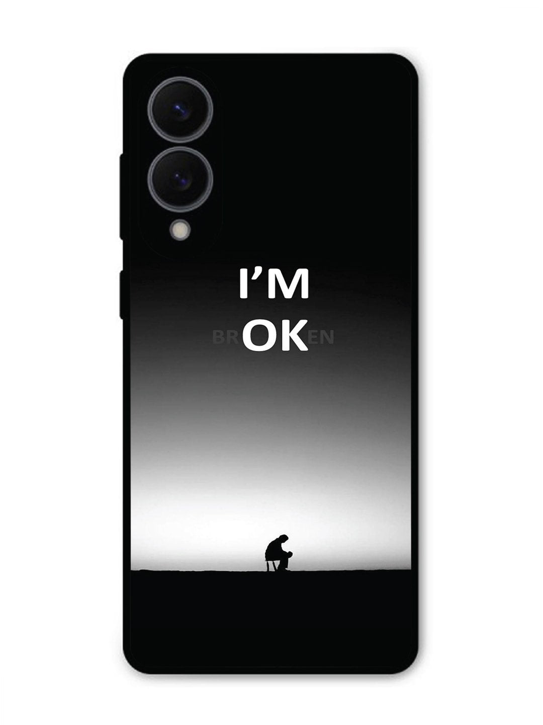 Samsung S25 Edge I'm Broken A man on Chair Alone