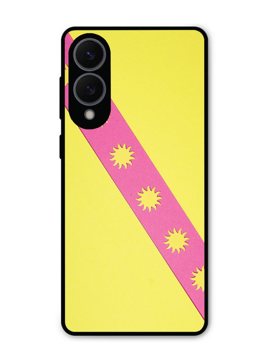 Samsung S25 Edge Pick Strip on Yellow Colour