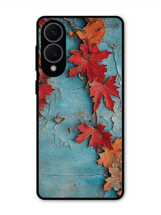 Samsung S25 Edge Autumn Leafs Marble