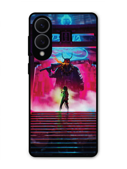 Samsung S25 Edge Cyberpunk Yokai Monster