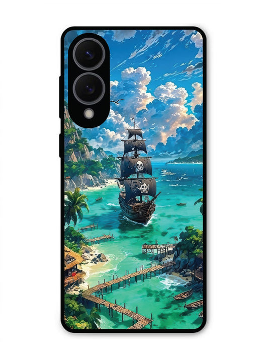 Samsung S25 Edge Pirate Ship Island