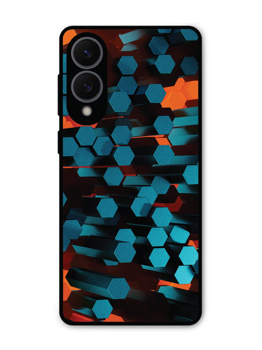 Samsung S25 Edge Hexagon 3D Abstract