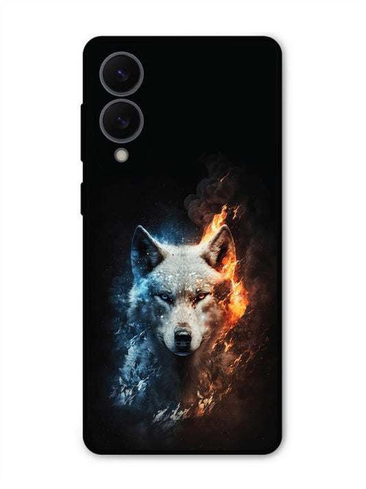Samsung S25 Edge Fire Wolf