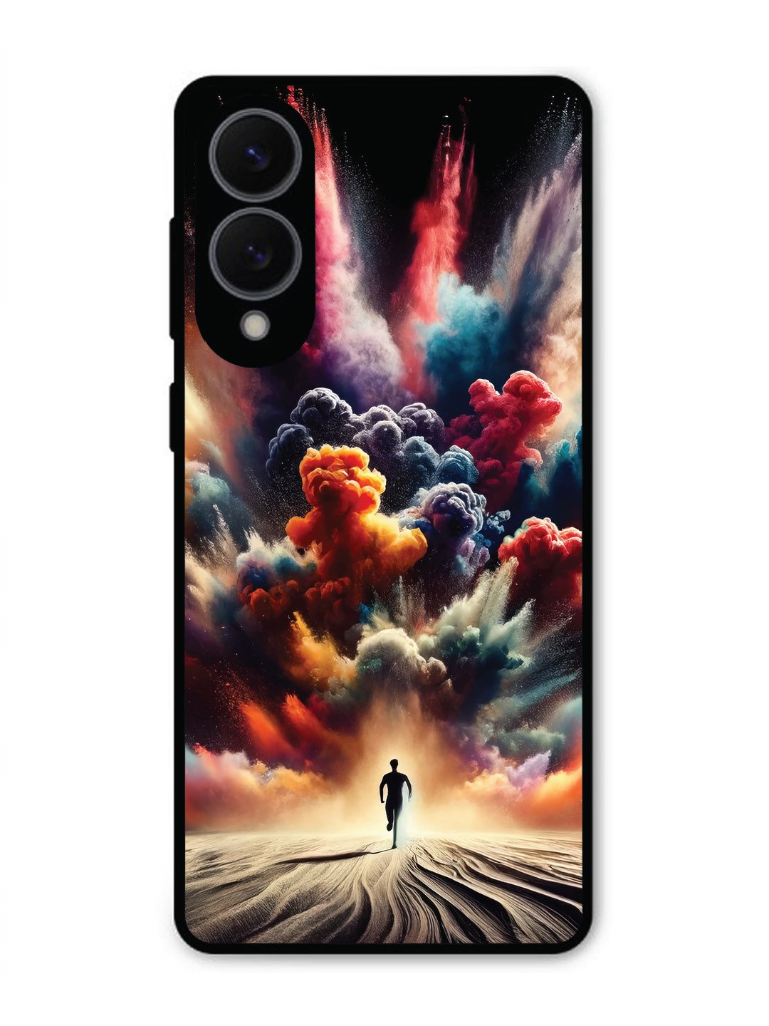 Samsung S25 Edge colorful-blast-explosion