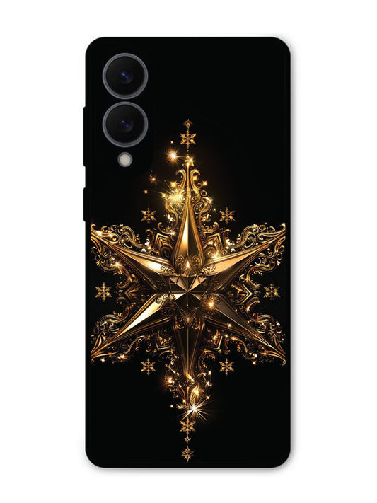 Samsung S25 Edge Glinting Golden Star