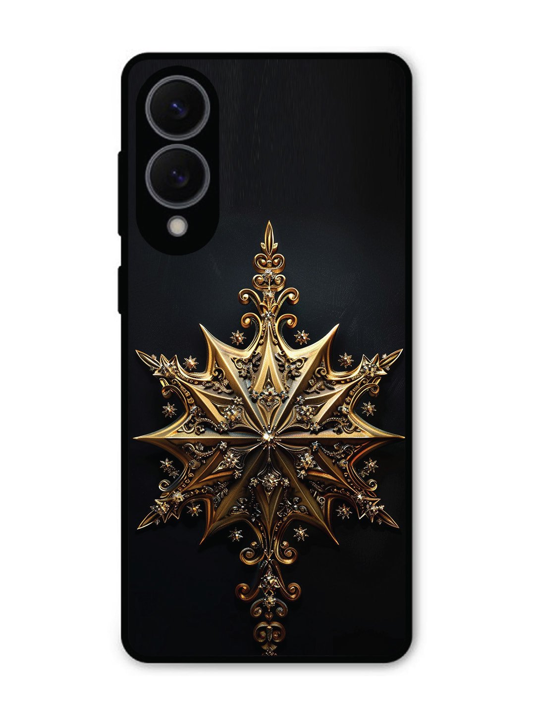 Samsung S25 Edge Ornate Golden Star