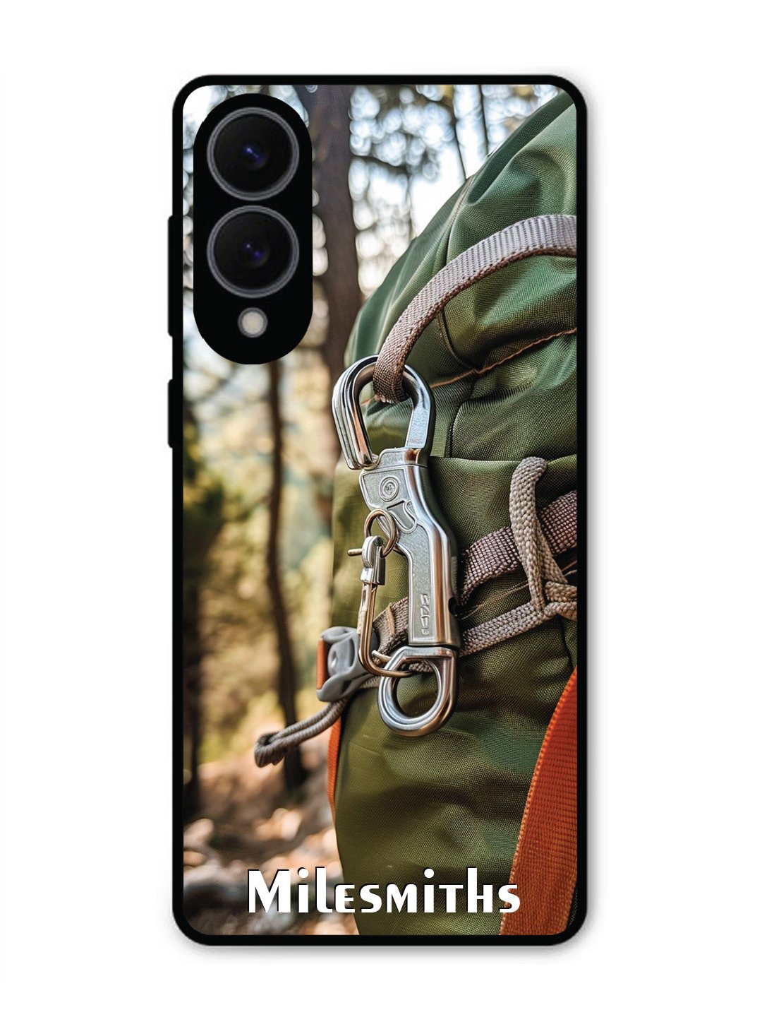 Samsung S25 Edge Hiking Gear Close-up