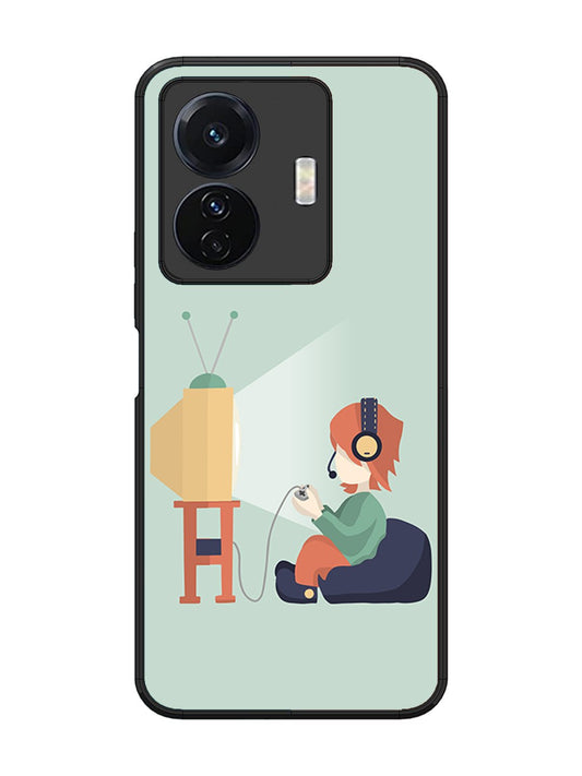 Vivo T1 Pro Kid Playing Game