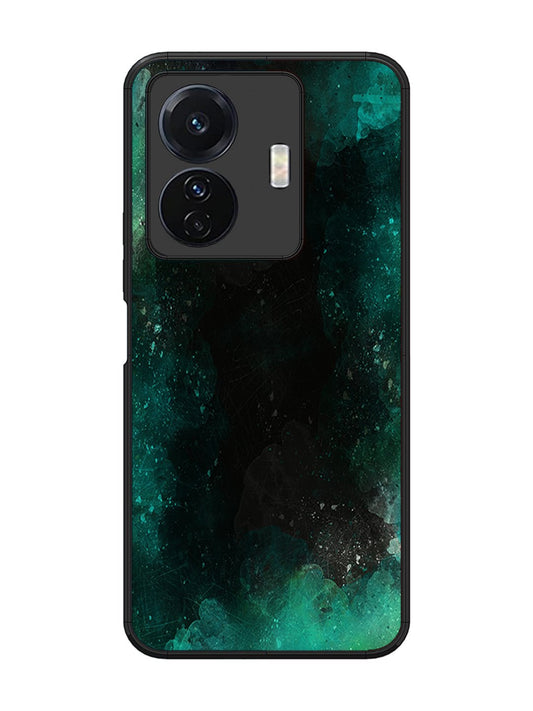Vivo T1 Pro Dark Black And Green Forest
