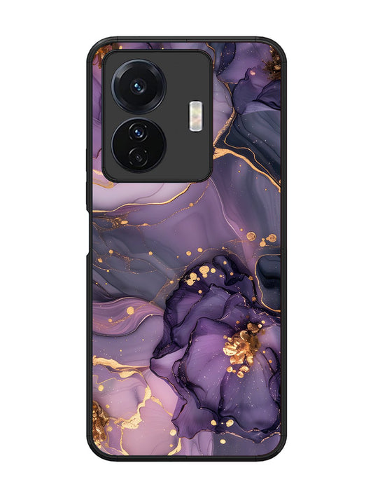 Vivo T1 Pro Royal Orchid Theme Marble