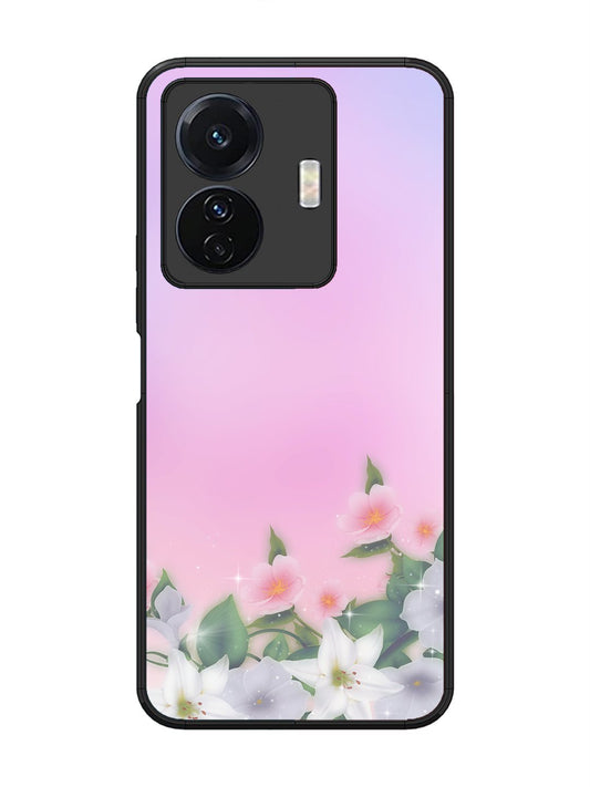 Vivo T1 Pro Pink Floral Elegance