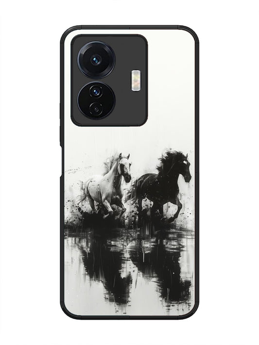 Vivo T1 Pro Black & White Horse